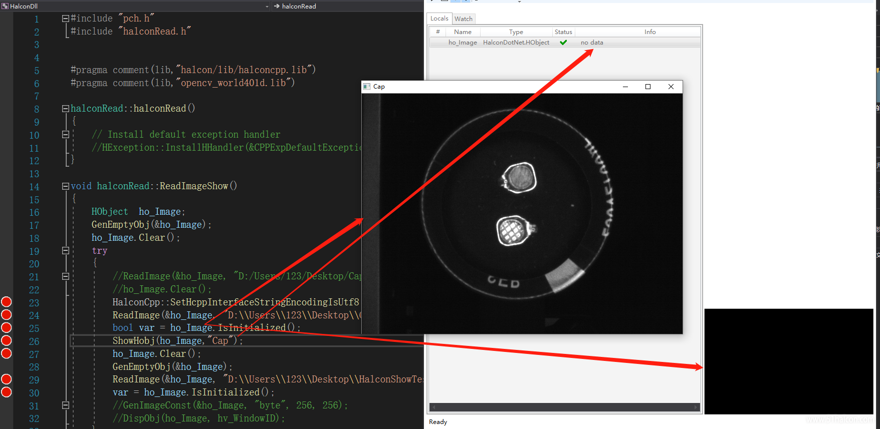 C#进程调用非托管dll，不可查看变量的问题