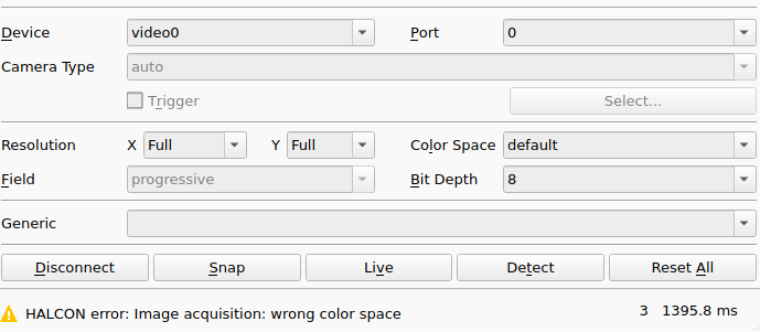 显示wrong color space